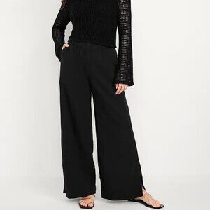 Old Navy High-Waisted Crinkle Gauze Wide-Leg Pants XL Tall